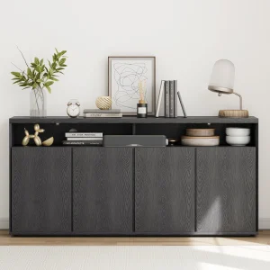 Buffet Kitchen Storage 4 Doors Coffee Bar
