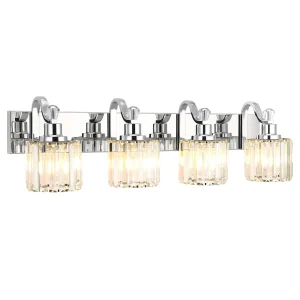 4 Crystal Vanity Lights