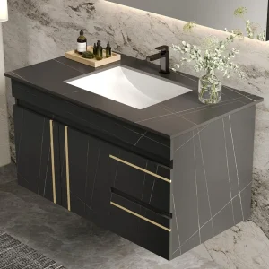 36 Inch Wall Mounted Vanity Sink Combo