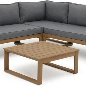 Patio Sectional Sofa with Table