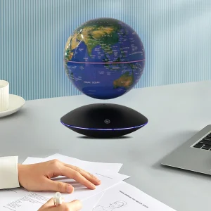 6 Inch Suspended Luminous Rotation Globe